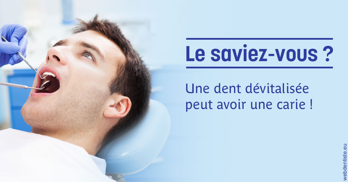 https://www.dentiste-saffar.fr/Dent dévitalisée et carie 2